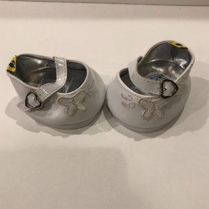 White Build a Bear Ballet Flat Shoes